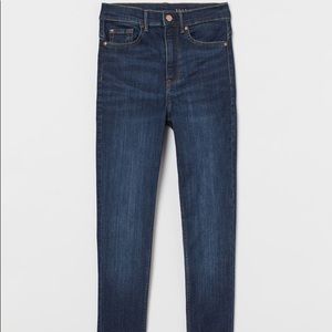 Dark denim blue/washed jeans